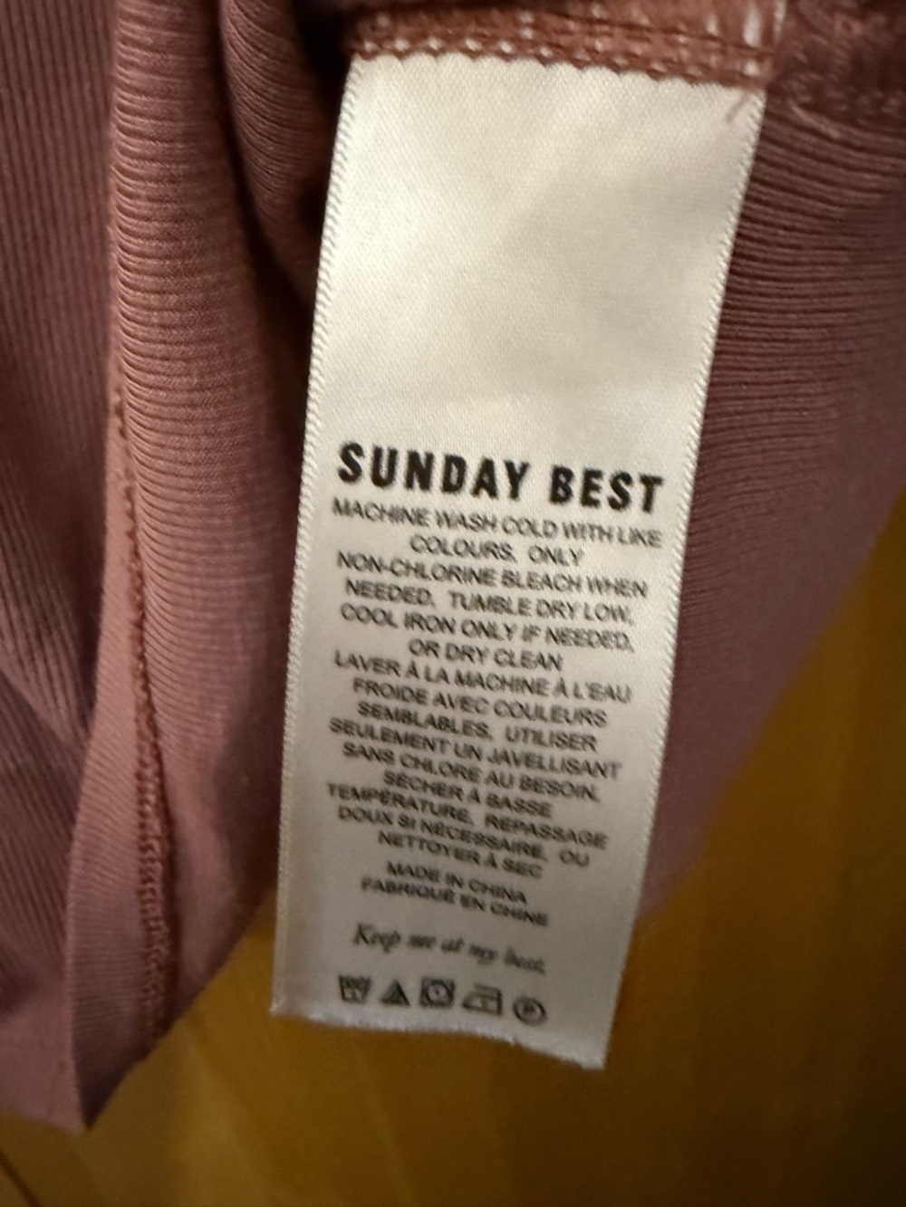 Sunday Best Mauve Spaghetti-Strap Tank Top - Picture 3 of 5